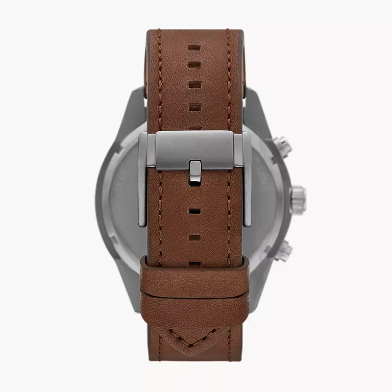 Fossil Brox Multifunction Brown Leather Men's Watch | BQ2801